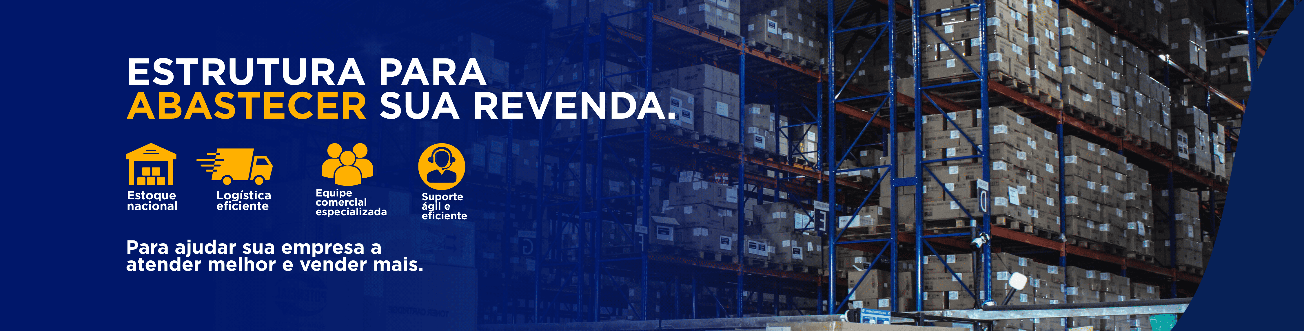 Estrutura para Abastecer sua Revenda